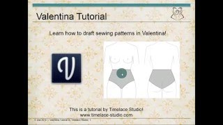 Tutorial Pattern Drafting with Valentina [upl. by Ydor]