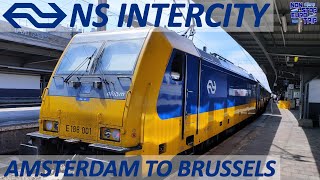 AMSTERDAM TO BRUSSELS NS INTERNATIONAL INTERCITY DIRECT  DUTCH TRAIN TRIP REPORT [upl. by Berman]