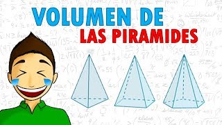 VOLUMEN DE PIRAMIDES  partes de las piramides [upl. by Eelanej555]