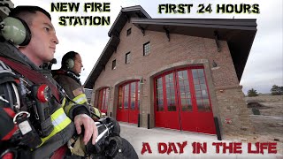 First 24 Hours in a New Fire Station  A Day in the Life [upl. by Adolfo]