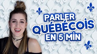 PARLER QUÉBÉCOIS EN 5 MINUTES  DENYZEE [upl. by Novy955]