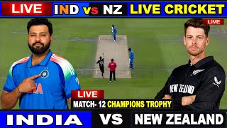 🔴Last 3 Over INDIA vs New Zealand LIVE [upl. by Lletnom]