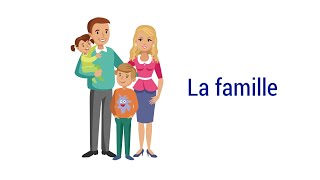 Français A1  la famille [upl. by Madson]