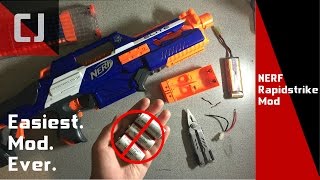 Nerf rapidstrike  Easiest Mod Ever Read Description [upl. by Haek880]