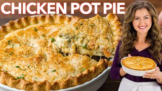 The Best HOMEMADE CHICKEN POT PIE RECIPE I Ever Made [upl. by Atilrak227]