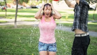 Bianca Beauchamp ICE BUCKET Challenge [upl. by Rowland850]