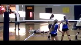 WARNING GRAPHIC  Sudden Cardiac Arrest Volleyball Teen Collapses [upl. by Edas]