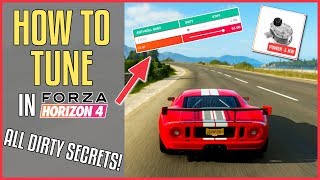 HOW TO TUNE in Forza Horizon 4  OP Car Tutorial Upgrades amp Tuning [upl. by Cato434]