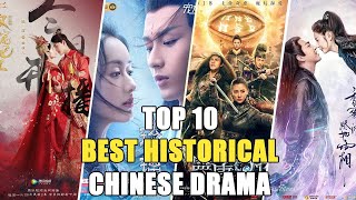 Top 10 best historical Chinese drama of all time  Like Hobby [upl. by Trygve283]