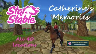 Catherines Memories ALL 40 LOCATIONS  Star Stable Online [upl. by Brownley]