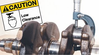 BEARING CLEARANCE  How to MEASURE and PREVENT engine damage [upl. by Prue]