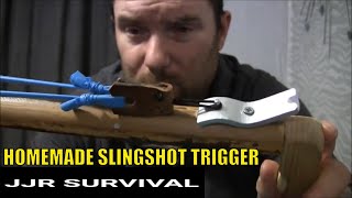 Homemade Slingshot Trigger [upl. by Joletta316]