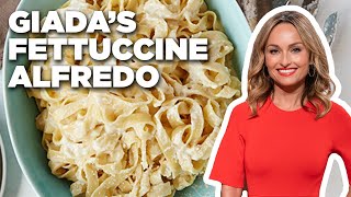 Giada De Laurentiis Fettuccine Alfredo  Everyday Italian  Food Network [upl. by Ralat]