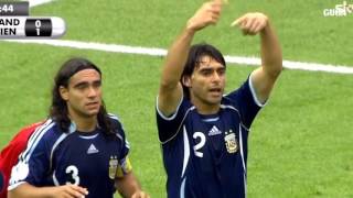 Argentina vs Germany 1 1 pen 2 4 World Cup 2006 Full Highlights HD [upl. by Boothman934]