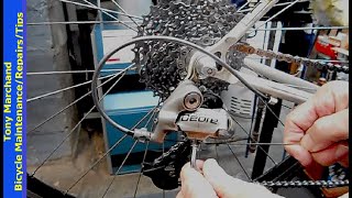 Rear Derailleur Cable Replacement [upl. by Nodnar]