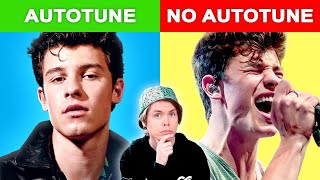 Autotune vs No Autotune Shawn Mendes Beyoncé amp MORE [upl. by Alliuqat]