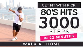 80s Workout  Daily Workout at home  Walk At Home  3000 Steps in 22 Minutes [upl. by Trudy]