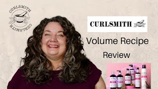 Curlsmith Volume Recipe Review [upl. by Hsirehc]