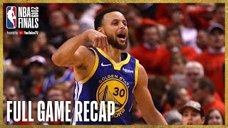 WARRIORS vs RAPTORS  Unbelievable Finish at Scotiabank Arena  NBA Finals Game 5 [upl. by Primalia]