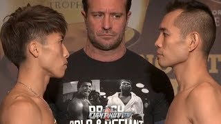 NAOYA INOUE VS NONITO DONAIRE  FULL WEIGH IN AND FACE OFF VIDEO [upl. by Letniuq]