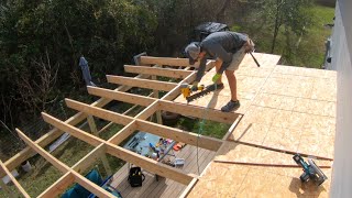 DIY Patio Roof Build [upl. by Luana]