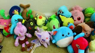 My Pokemon Plush Collection 2019 UPDATE [upl. by Sonnnie]