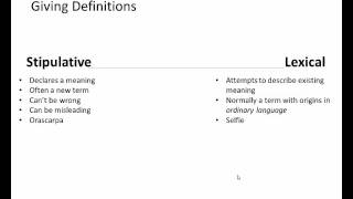 Types of Definitions [upl. by Thelma]