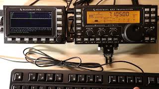 Elecraft PX3 Tutorial 5  Sending Morse Code [upl. by Llacam977]