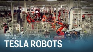 Meet Iceman and Wolverine — the 2 coolest robots in Teslas factory [upl. by Phineas]