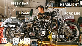 Mechanic Breaks Down a Classic HarleyDavidson  WIRED [upl. by Ahseka9]