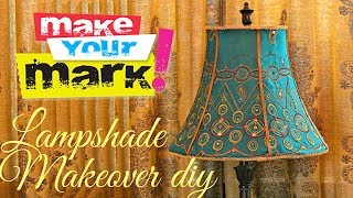 How to Fancy Lampshade Makeover DIY [upl. by Rubel]