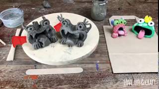 Crazy Clay Monster Tutorial [upl. by Lichtenfeld]