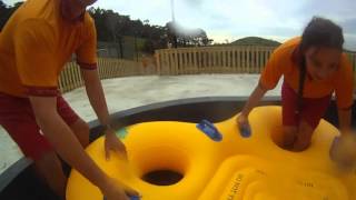 Jamberoo Action Park NEW quotFunnel Webquot Tornado Waterslide [upl. by Massingill]