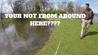 Guy Tries To Kick Me Out For Fishing In My Own Pond [upl. by Munshi]