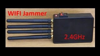 WiFi Jammer [upl. by Gabrila]