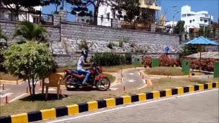 Two Wheeler Driving Test Trial [upl. by Atnoved13]