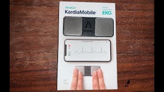 AliveCor KardiaMobile EKG Monitor ECG Heart Monitor Unpacking and Testing [upl. by Nishi9]