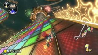 Mario Kart 8 Deluxe N64 Rainbow Road 1080 HD [upl. by Mauralia]