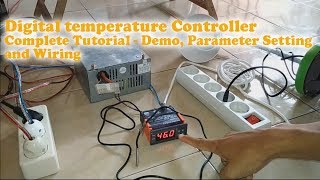 Digital Temperature Controller Tutorial [upl. by Llednil]