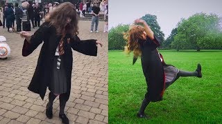 Dancing Hermione LeviOH SHE DID THAT [upl. by Uile499]