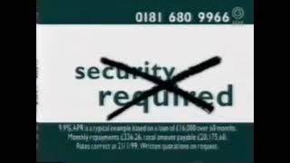 Direct Line Personal Loans advert 1999 [upl. by Summers]