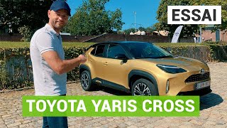 Essai Toyota Yaris Cross Hybride  le SUV urbain idéal [upl. by Berkow813]