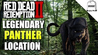 Legendary Panther Location Red Dead Redemption 2 [upl. by Notneiuq]