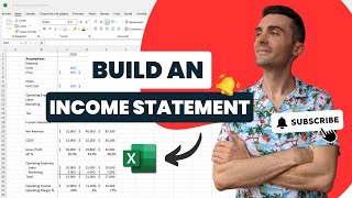 How to Build a Basic Financial Model in Excel [upl. by Kerstin895]