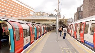 London Underground Local and Express Trains on the Jubilee and Metropolitan Lines  Part I [upl. by Atiuqer]