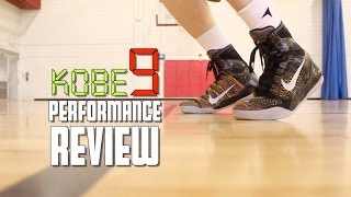 Nike Kobe 9 Elite Performance Review [upl. by Harrat]