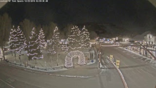 Jackson Town Square Live Webcam  SeeJHcom [upl. by Janelle]