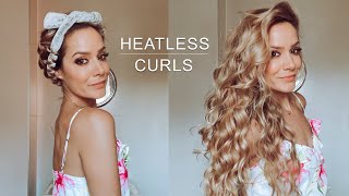 Heatless Curls Tutorial  Shonagh Scott [upl. by Freeland]