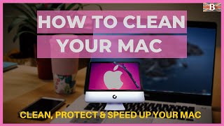 How to Clean your MacBook Clean Protect amp Speedup your Macbook [upl. by Arayc]