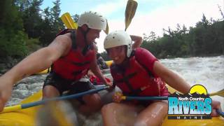 Penobscot River Whitewater Excitement in Maine  Class V [upl. by O'Doneven]